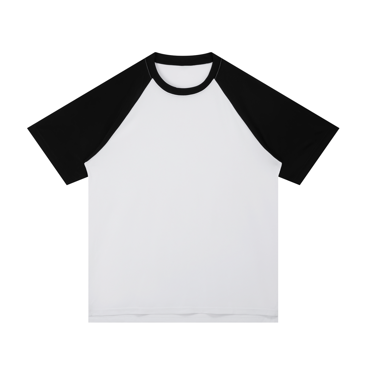 Lovingly Aligned - Contrast Raglan Sleeve Mesh T-Shirt