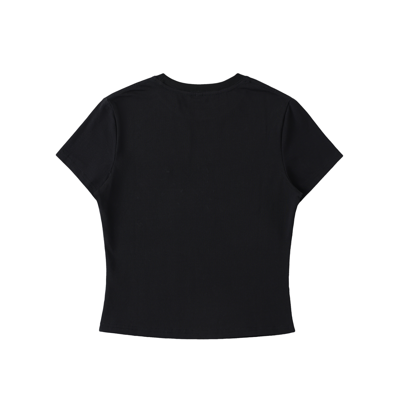 Antenna Head - Bodycon Crewneck Crop
