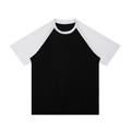 Lovingly Aligned - Contrast Raglan Sleeve Mesh T-Shirt