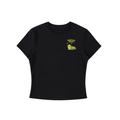 Antenna Head - Bodycon Crewneck Crop