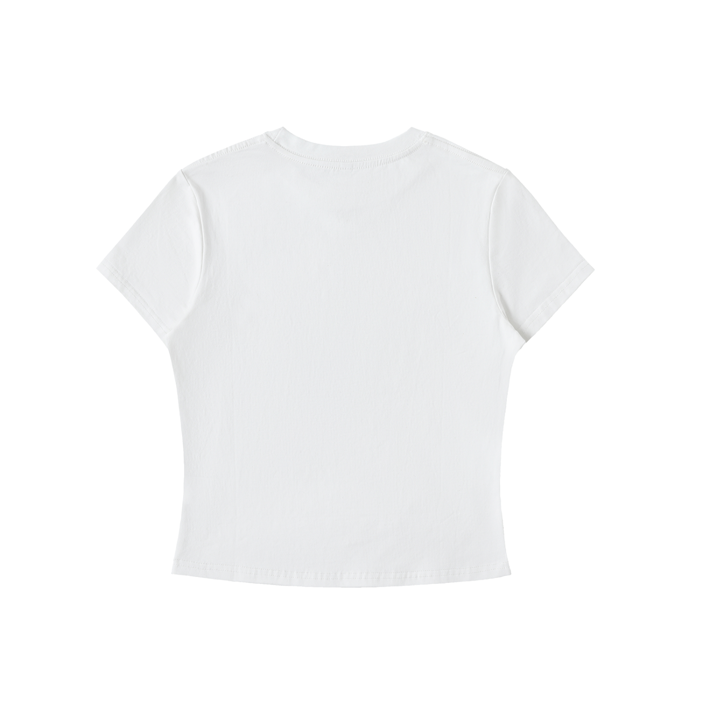 Antenna Head - Bodycon Crewneck Crop